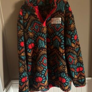 Colorful Geometric Pattern Jacket